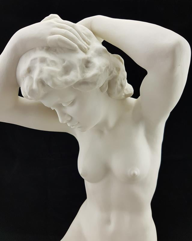 Large Art Deco Nude Figurine By Karl Tutter