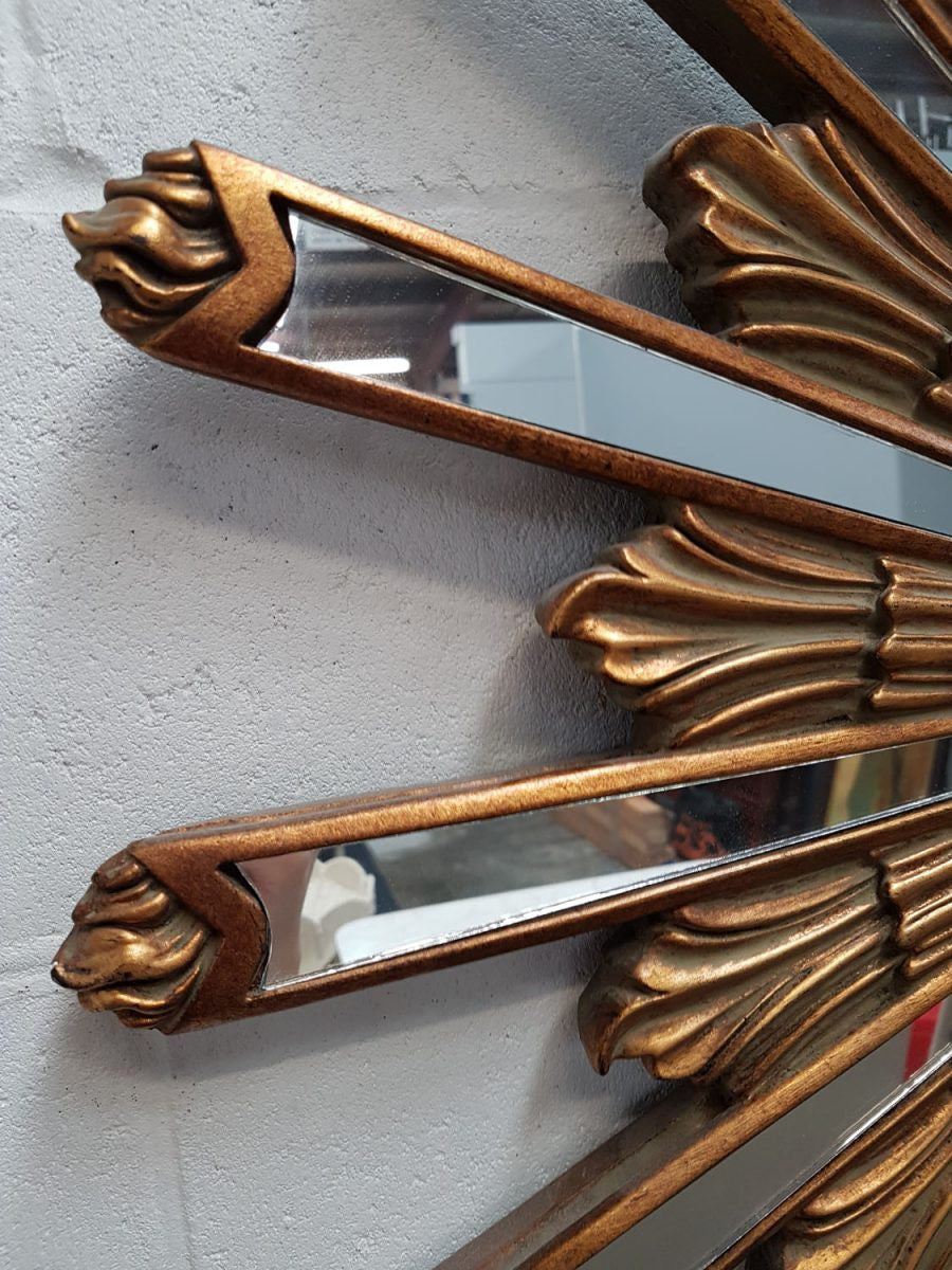 Gilt Star Decorative Mirror