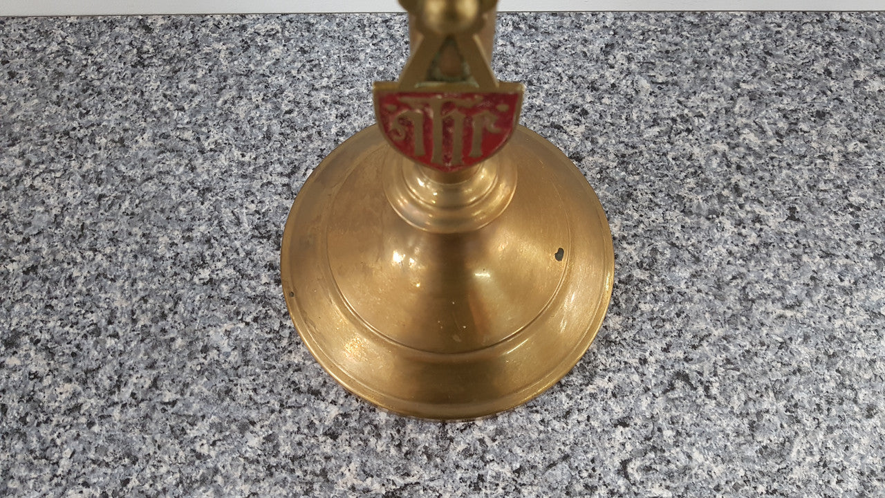 Antique Church Candle Holder