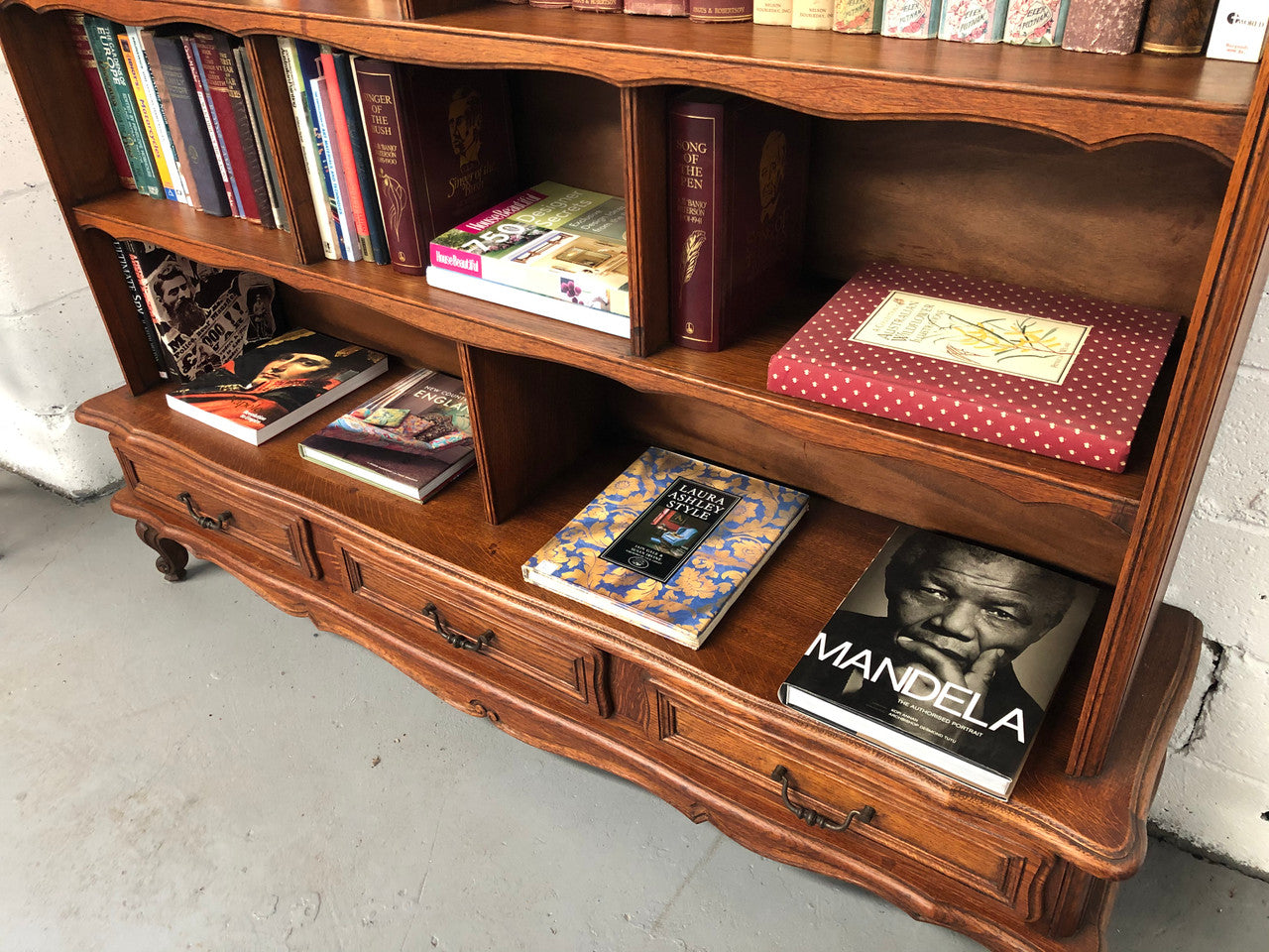 Beautiful French Oak Bookcase