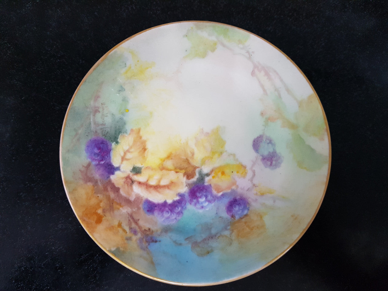 Hand-Painted & Signed Aynsley Miniature Comport