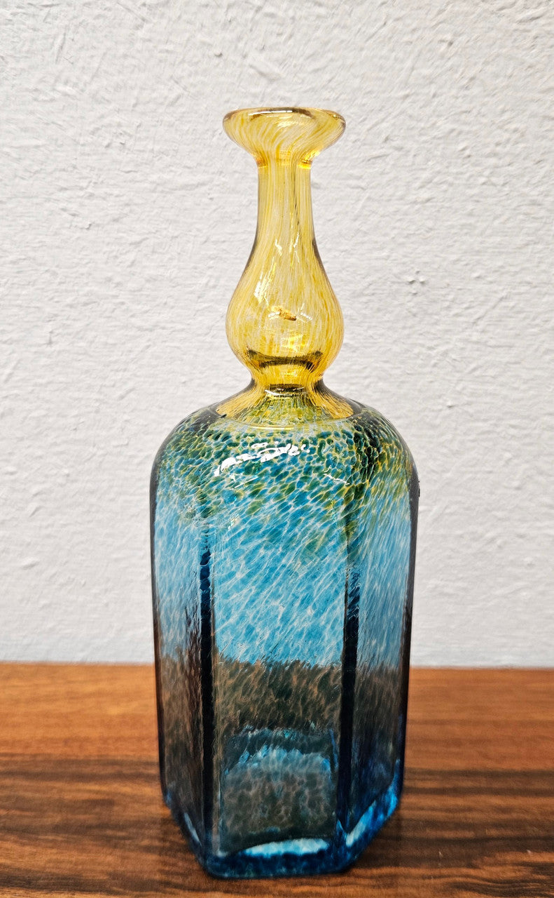 Kosta Boda Vase Model 47834 by Bertil Vallien Antikva Series. In good condition No Chips or Cracks.