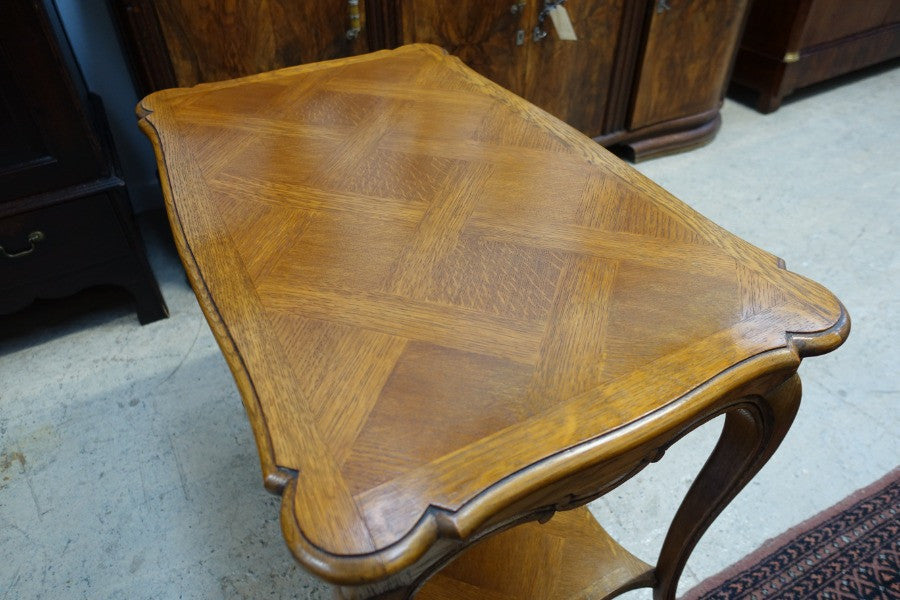 French Oak Auto Trolley