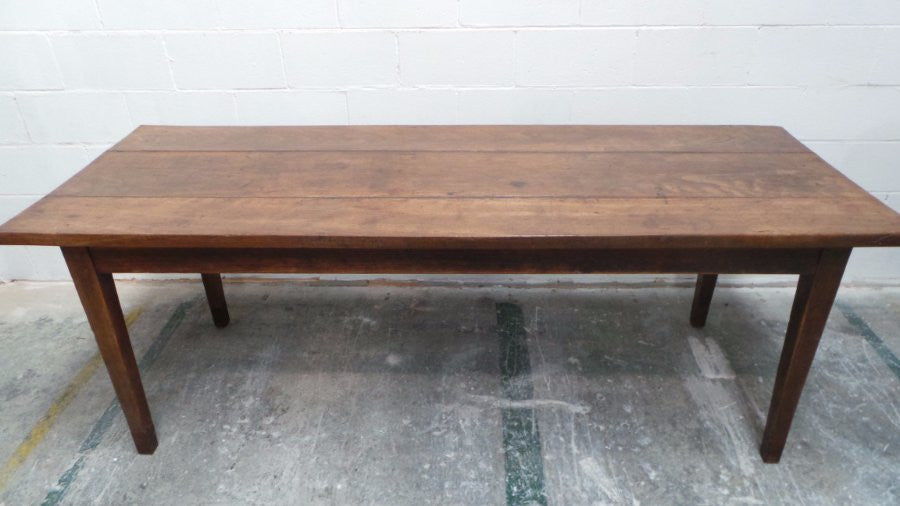 Antique French Cherrywood Dining Table
