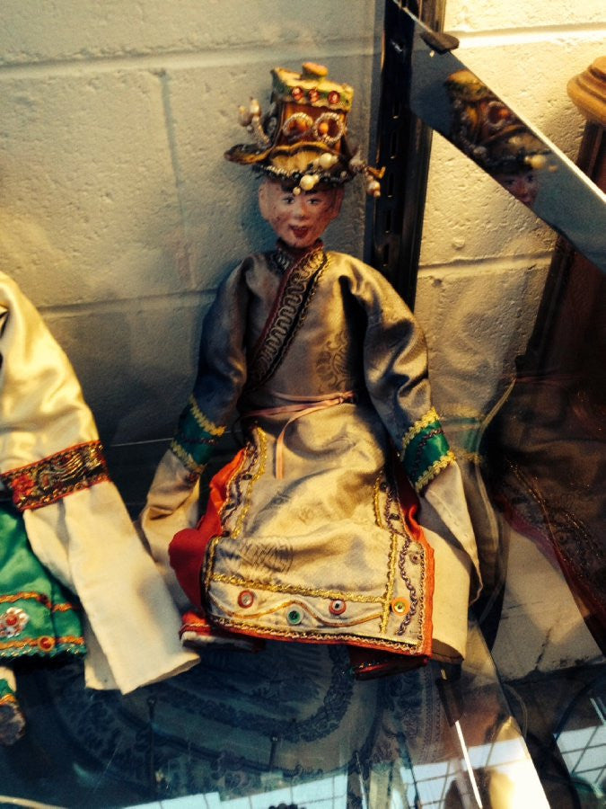 Antique Chinese Marionette Puppet dolls