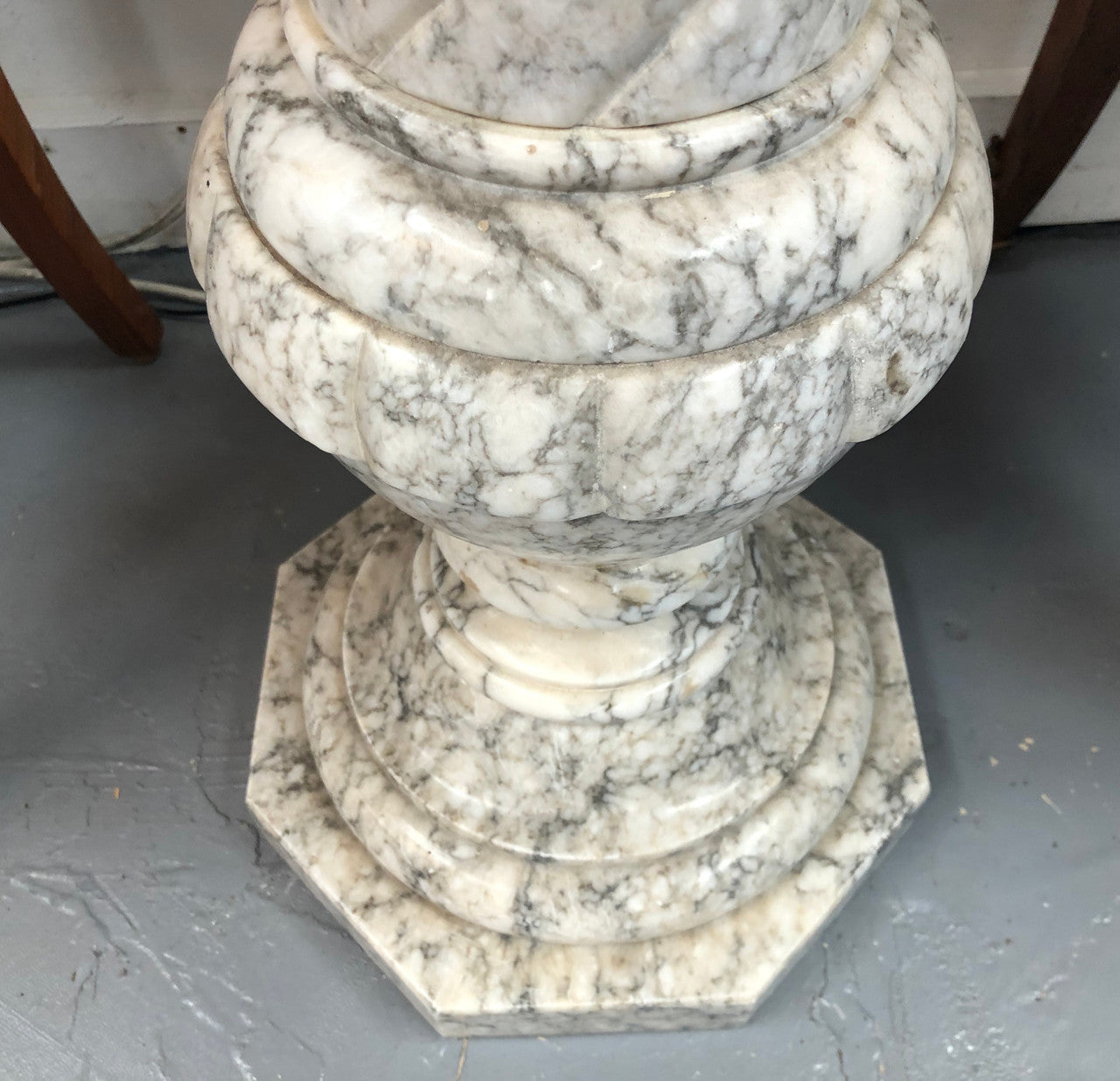 Antique Marble Pedestal