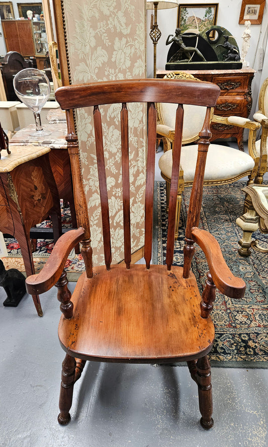 Australian Blackwood Colonial Smokers Chair