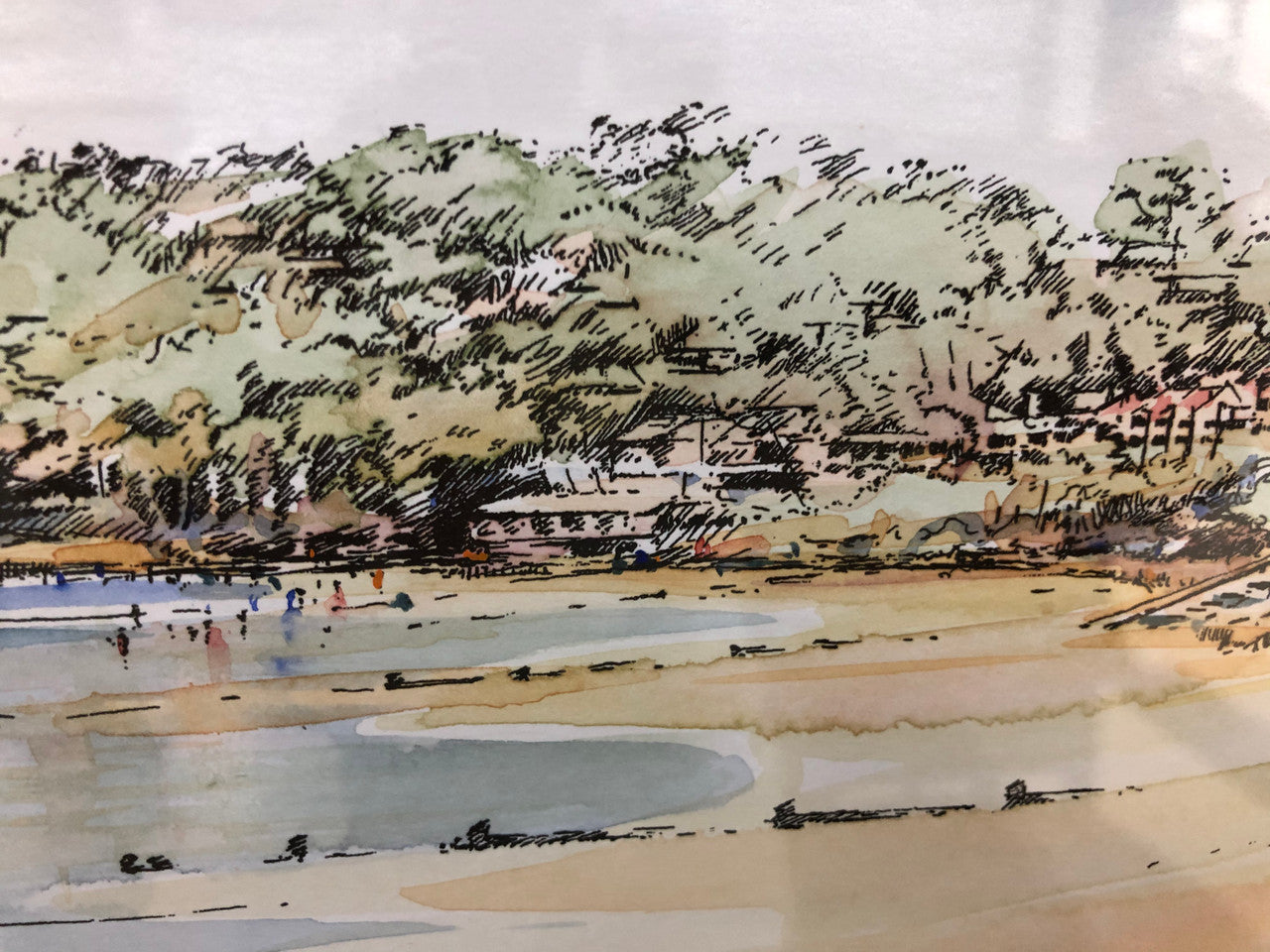 Framed Signed Lithograph Of Lorne