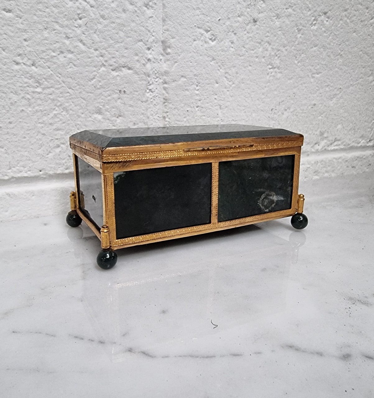 Charming 19th Century French Agate Casket