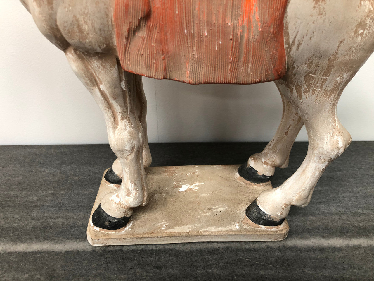 Detailed terracotta copy of Tang Dynasty horse. In good original condition.