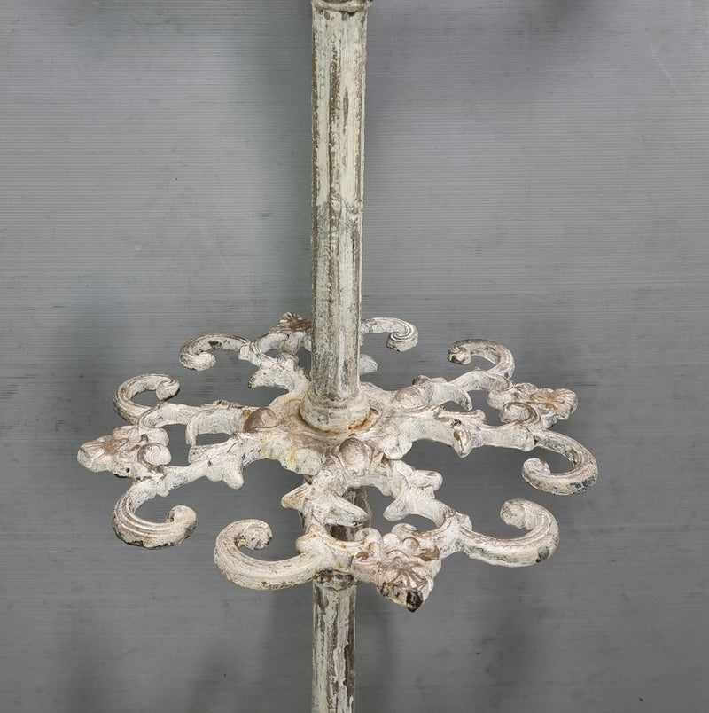 Lovely Antique French cast iron hat /coat/umbrella stand with ten arms, and in good original detailed condition.