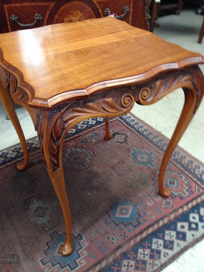 English Mahogany Occasional Table