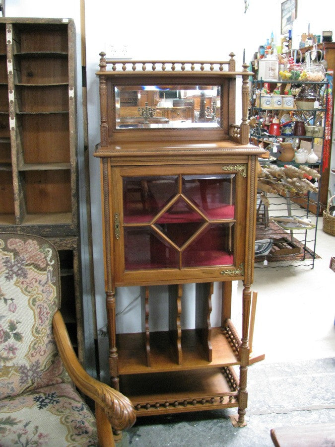 Victorian Music Display Cabinet