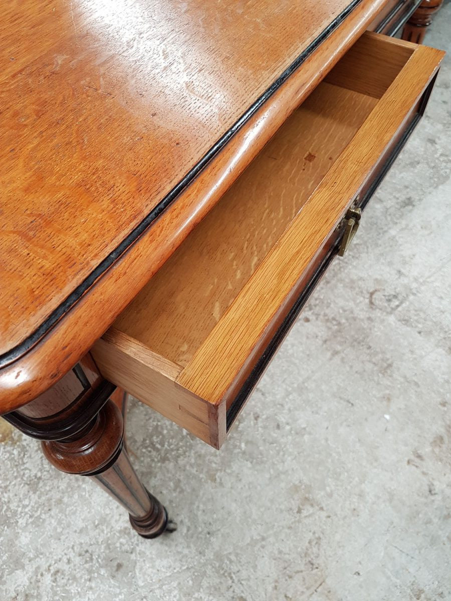French 19th Century Oak Desk