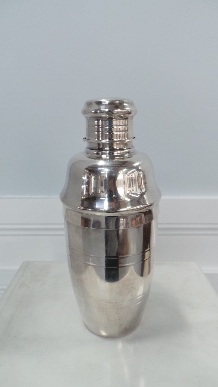 Silver Plated Art Deco Cocktail Shaker