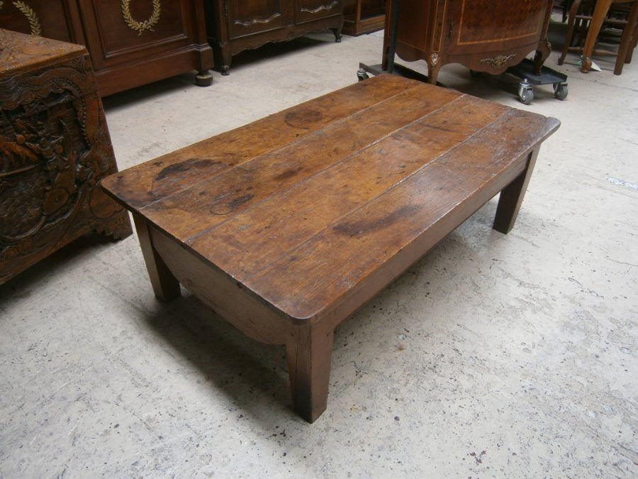 French Converted Dough Bin Coffee Table