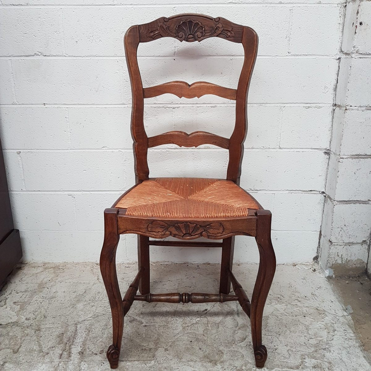 Set of Six French Dining Chairs-1