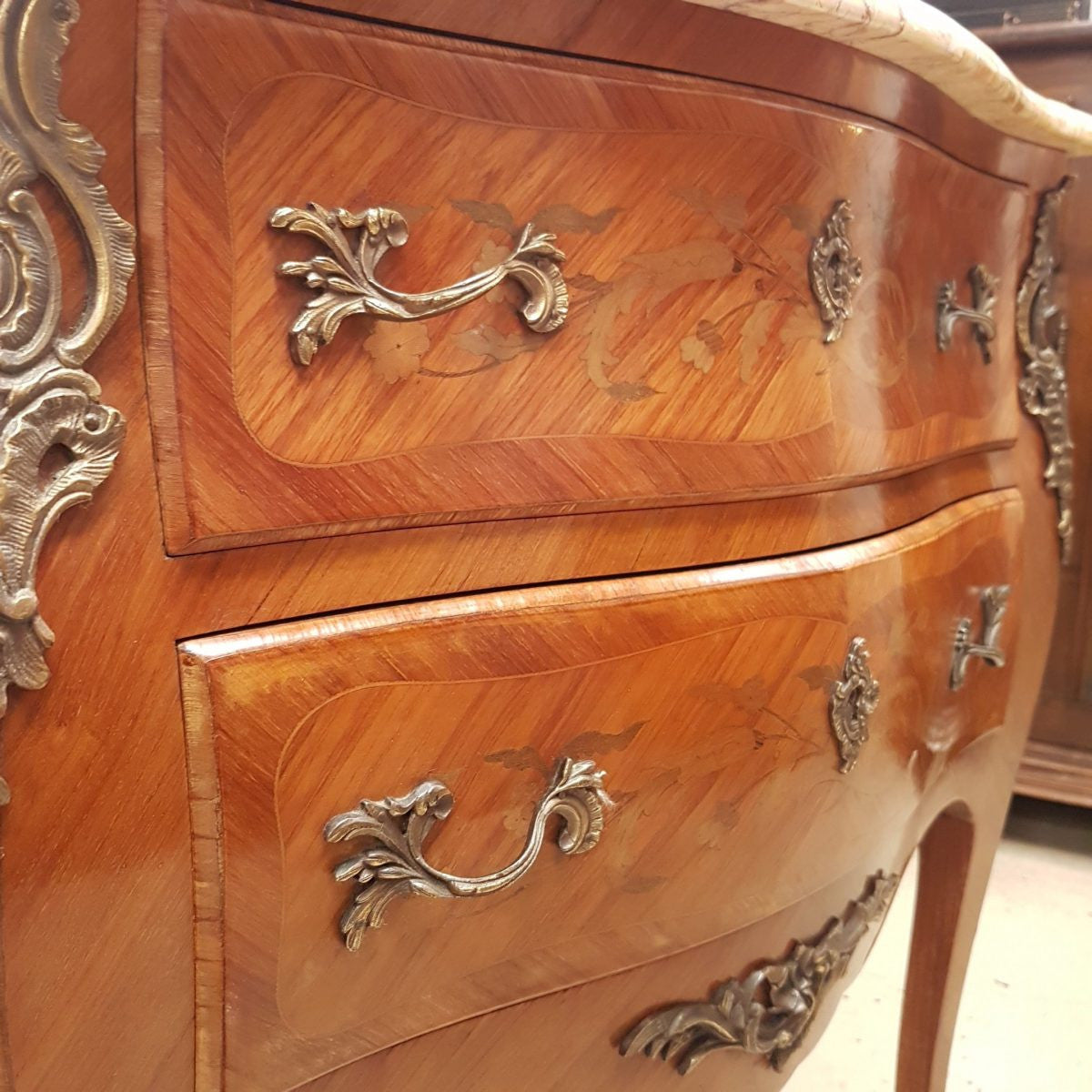 Pair of French Louis XV style Commodes