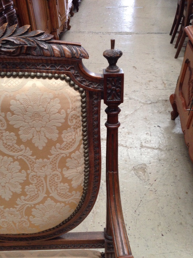 Pair Louis Xvi Style Fauteuils