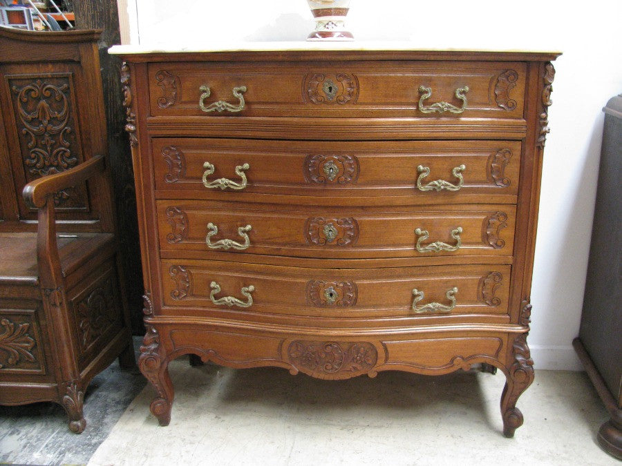 French Walnut Commode