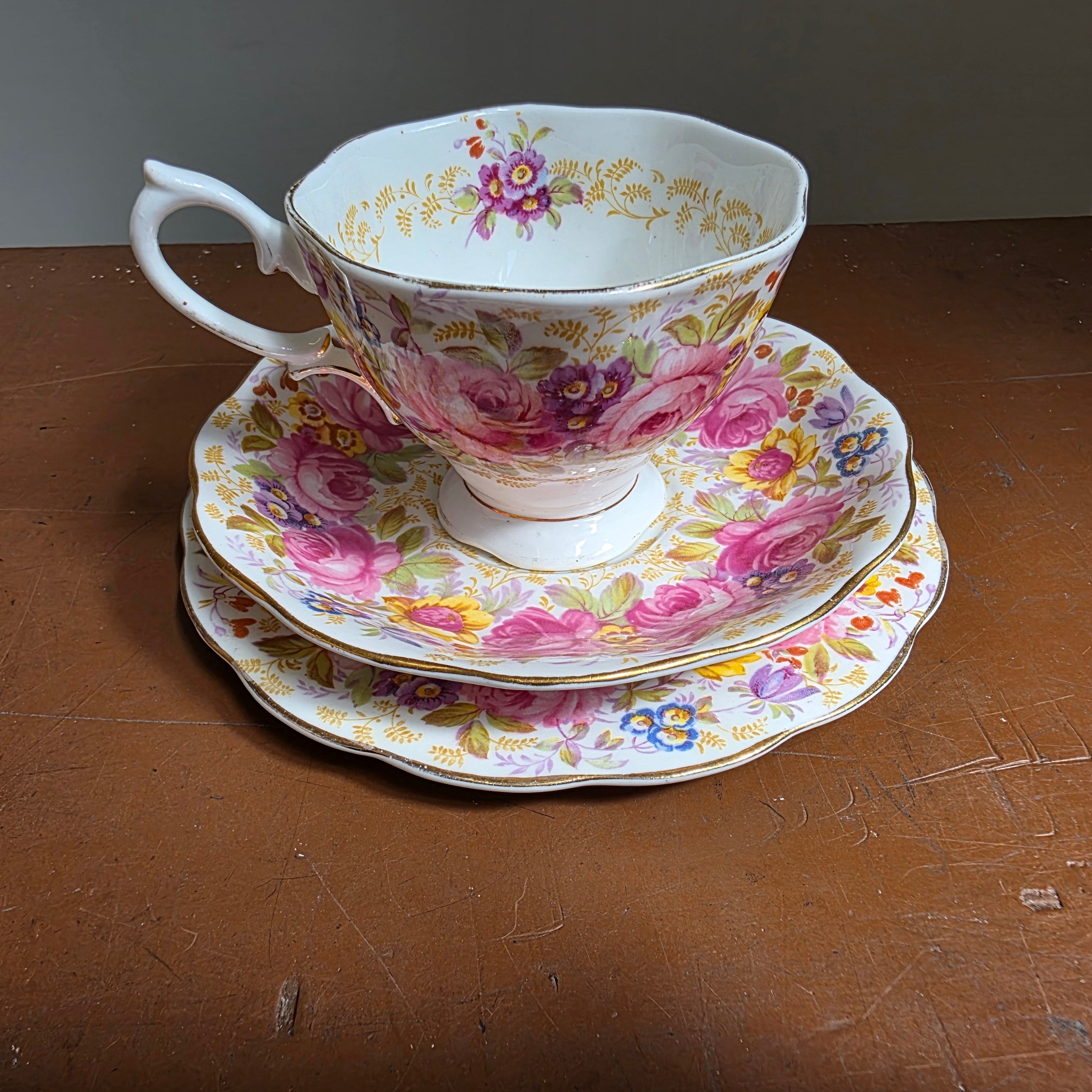 Royal Albert Bone China Trio Serena