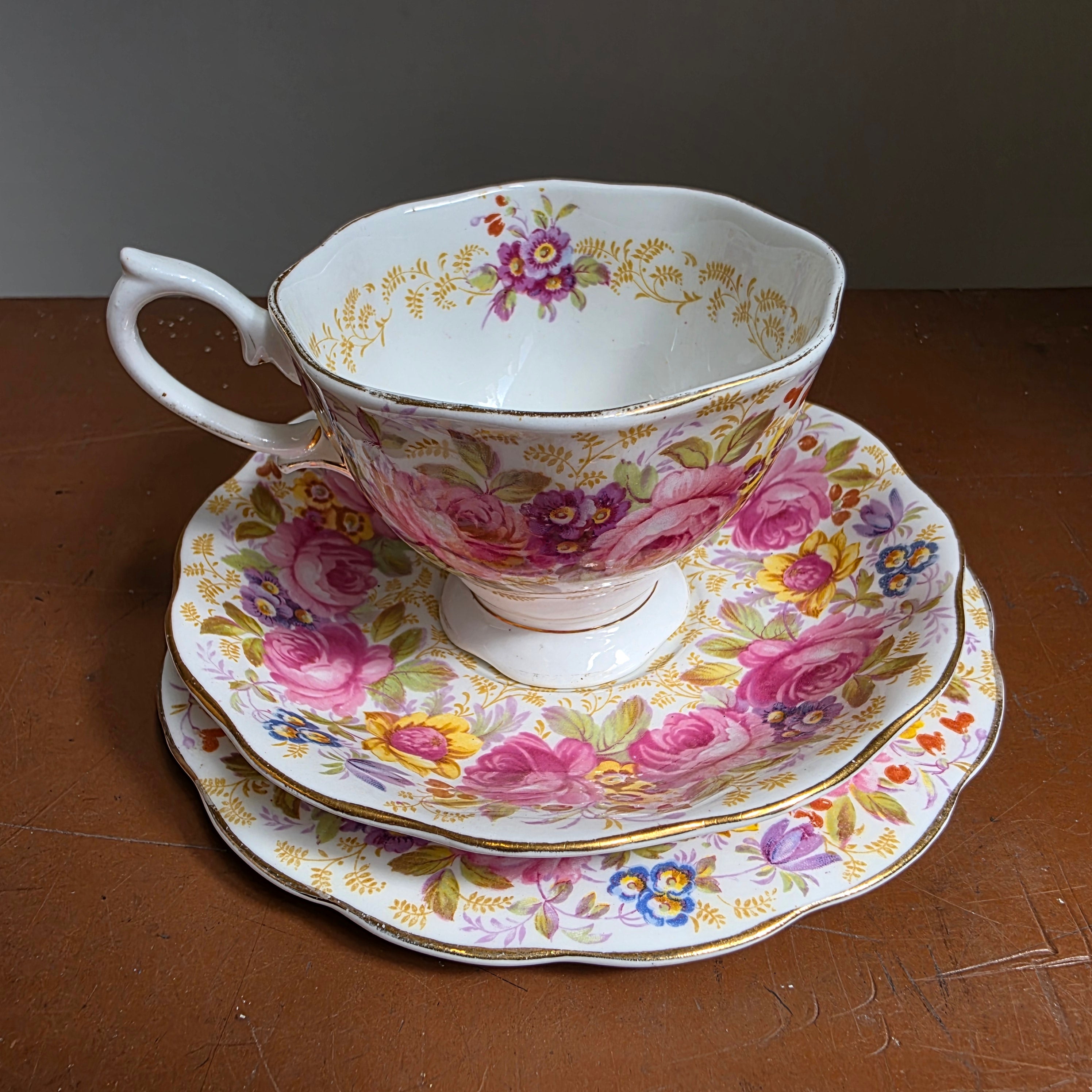 Royal Albert Bone China Trio Serena