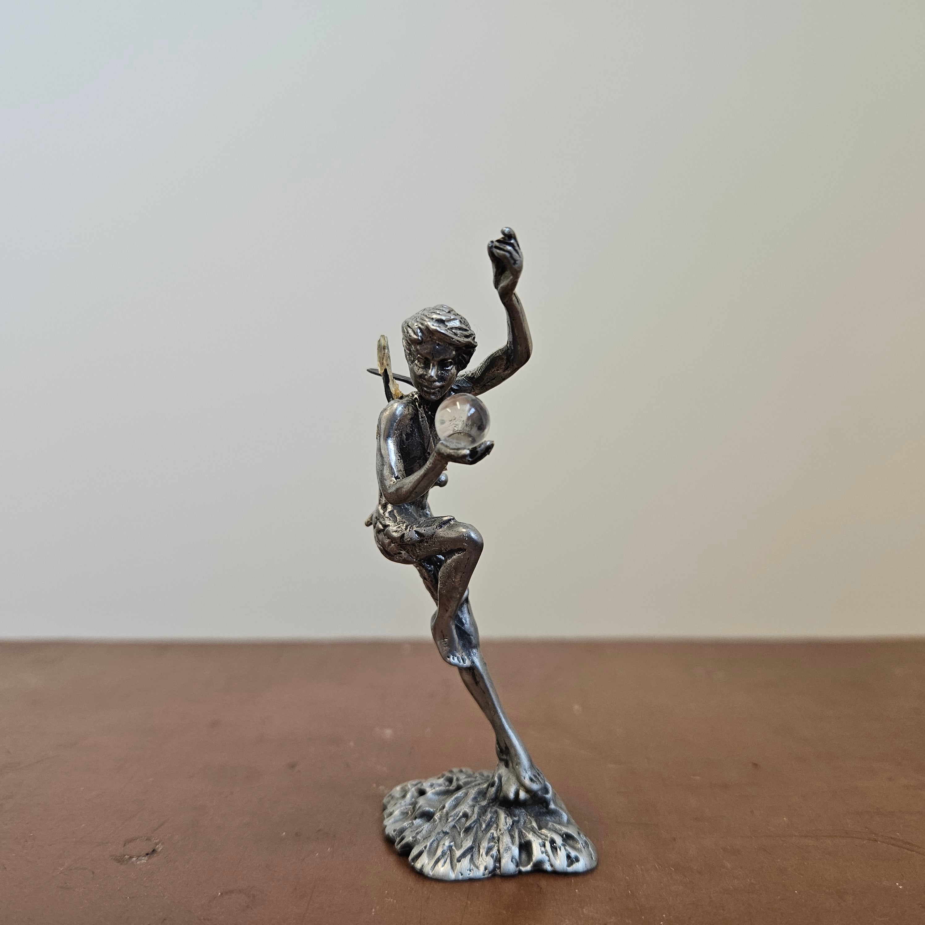 Vintage Cast Pewter Elf Figure