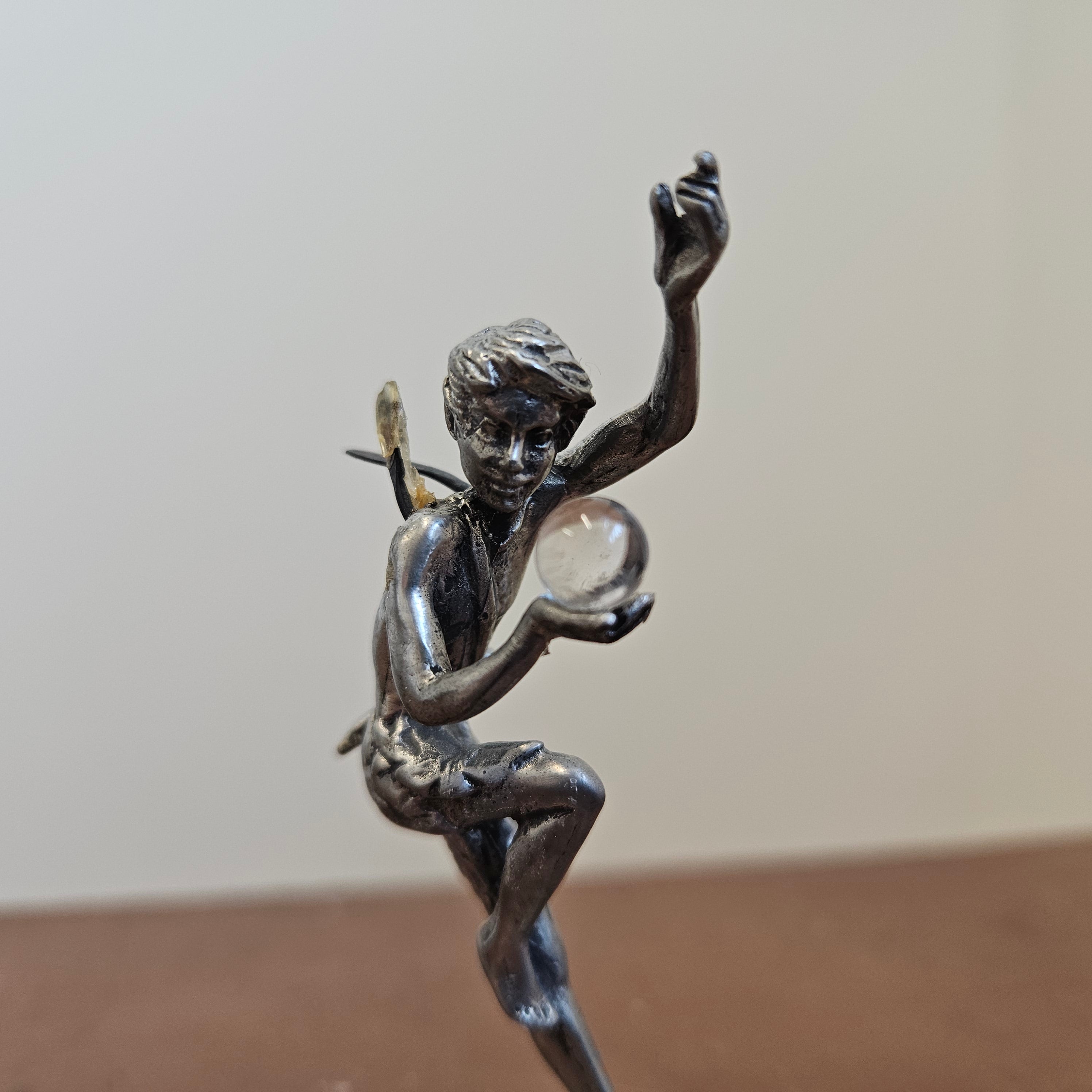 Vintage Cast Pewter Elf Figure