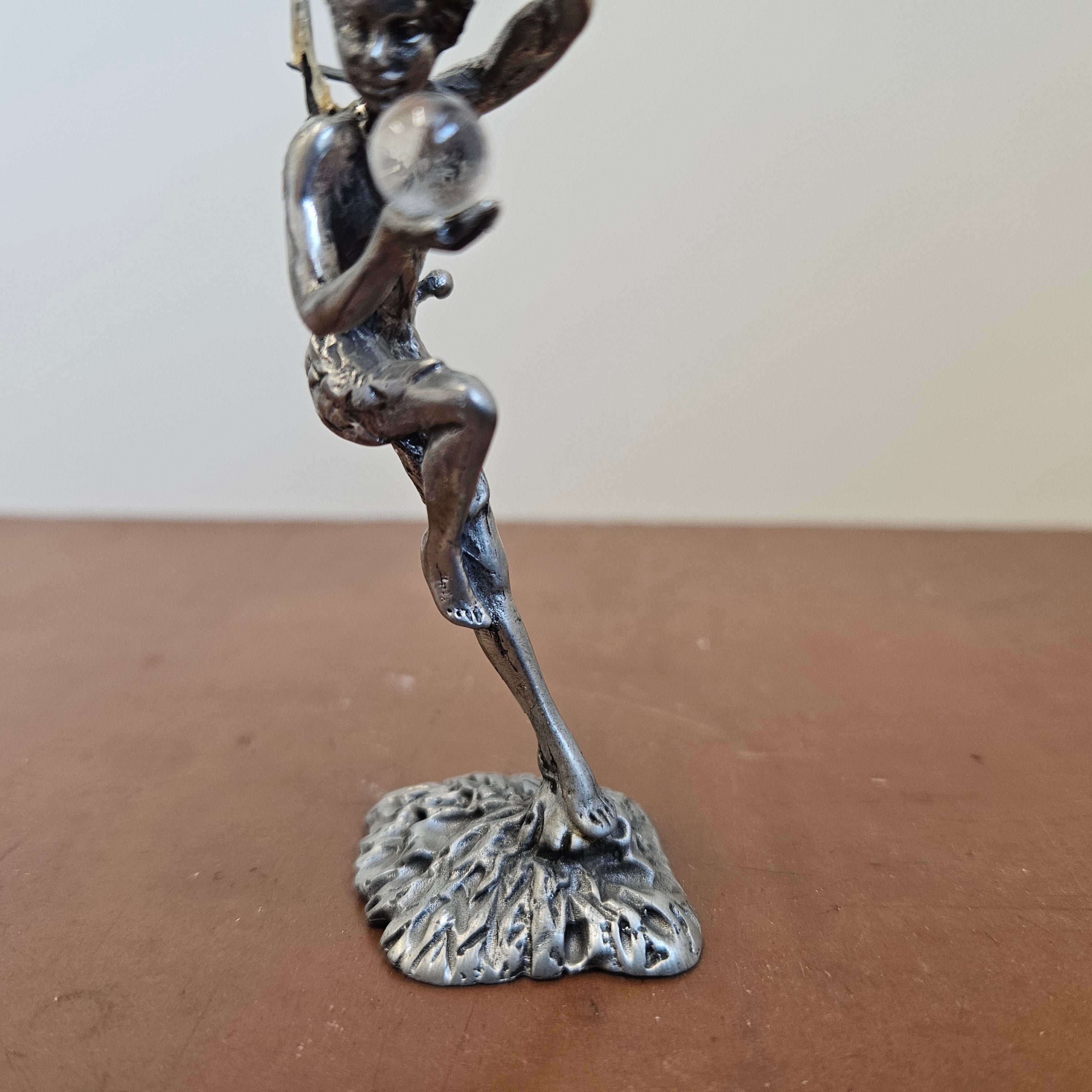 Vintage Cast Pewter Elf Figure