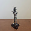 Vintage Cast Pewter 'Father & Son' Elves Figures