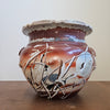 Antique Japanese Satsuma Jardinière with Cranes