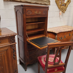 French Oak Loius XV Style Secretaire Abattant | Antique & Vintage | Moonee Ponds Antiques | Australia Wide Delivery
