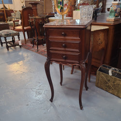 French Rosewood Louis XV Style Single Bedside Cabinet | Antique & Vintage | Moonee Ponds Antiques | Australia Wide Delivery