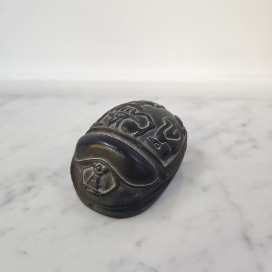 Vintage Egyptian Black Scarab