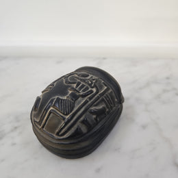 Vintage Egyptian Black Scarab