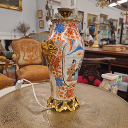Japanese Imari Style Lamp Base | Antique & Vintage | Moonee Ponds Antiques | Australia Wide Delivery