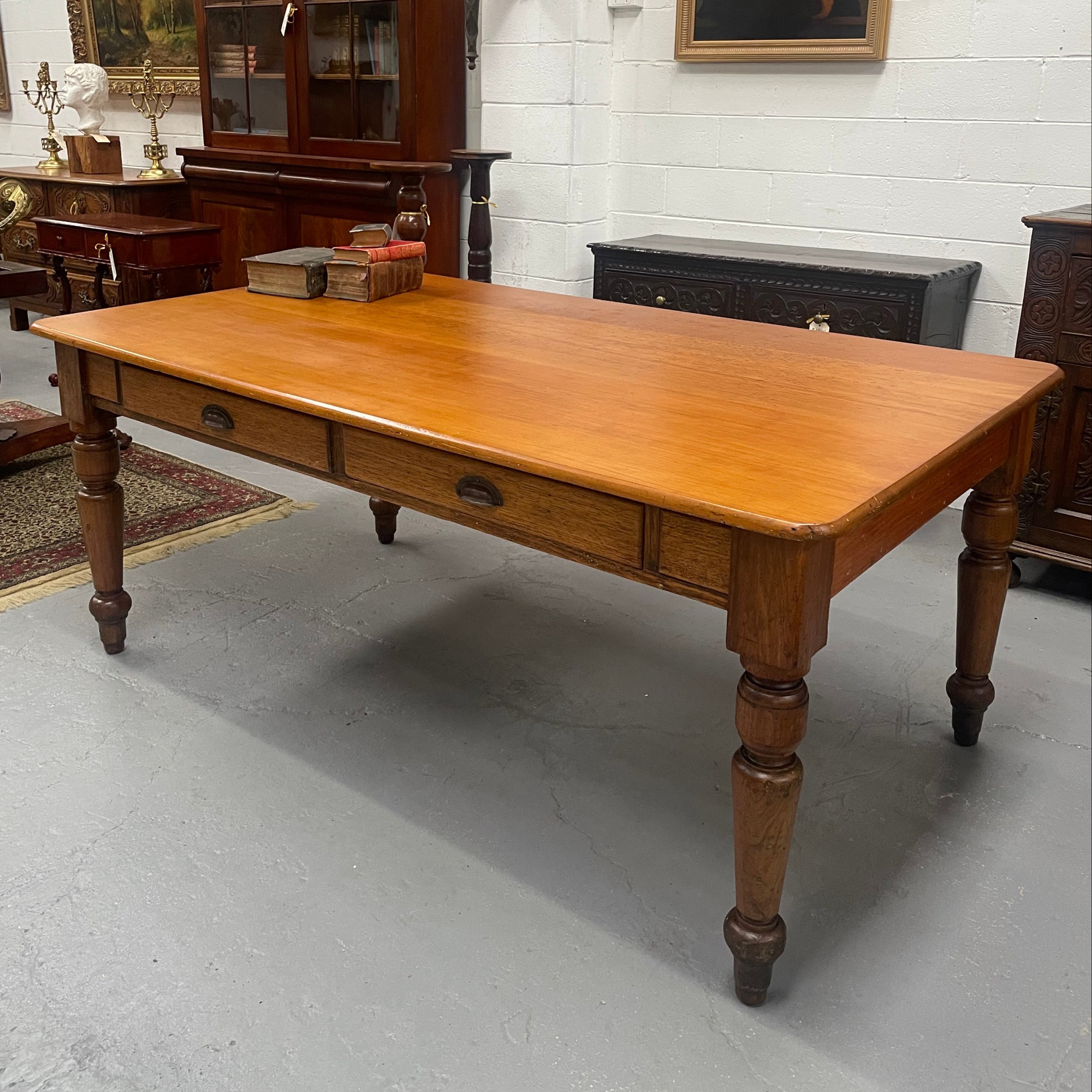 19th Century Colonial "Station Masters Desk"