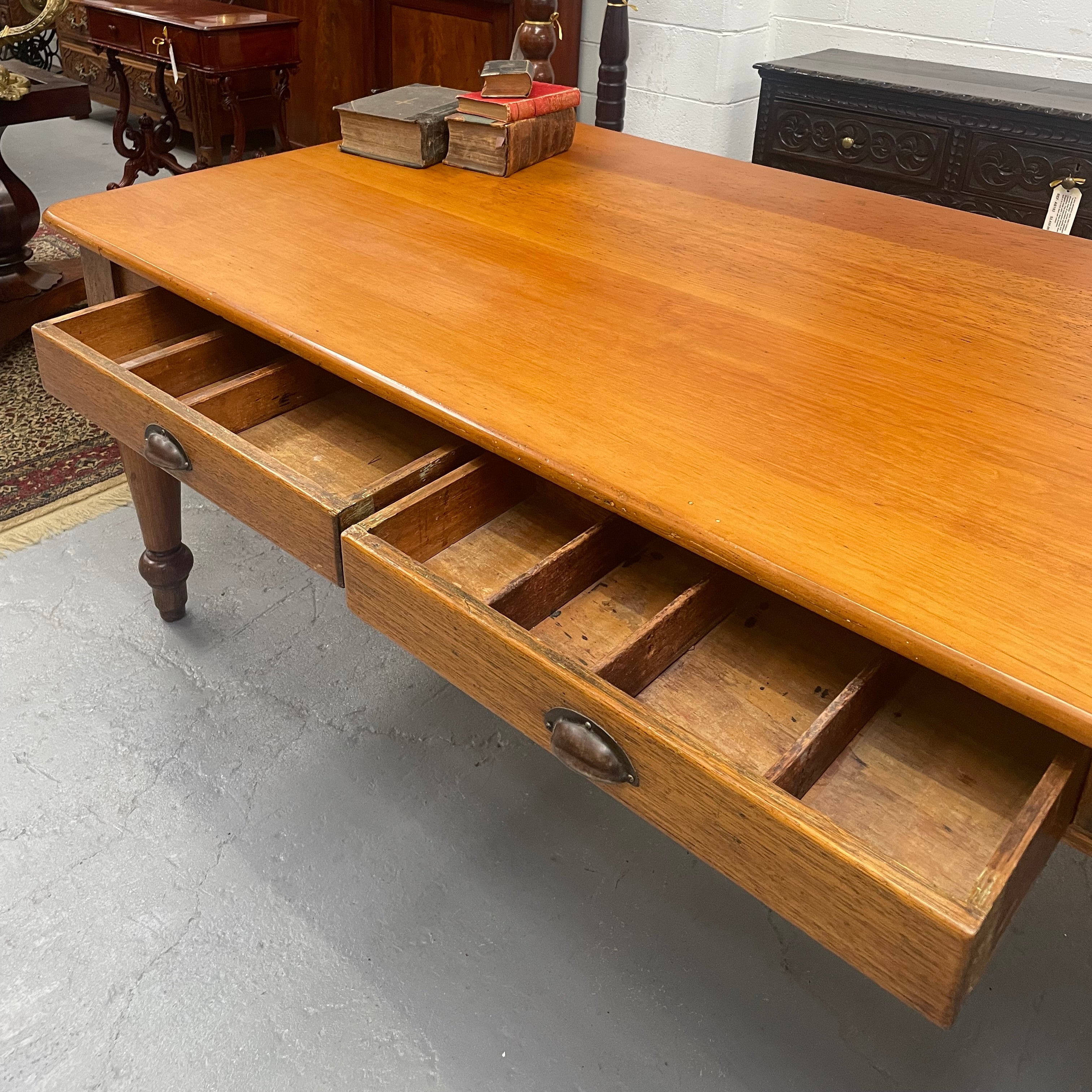 19th Century Colonial "Station Masters Desk"