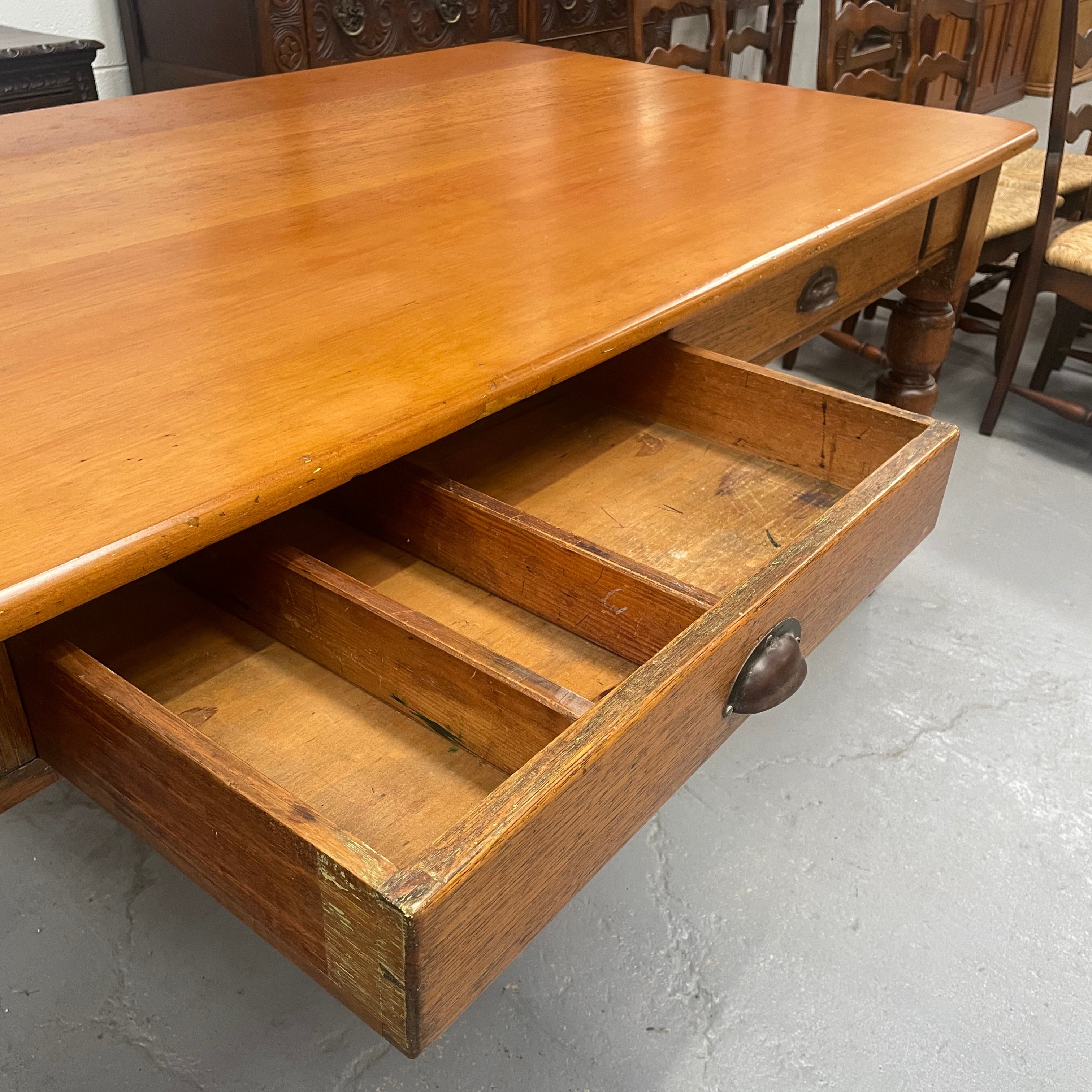 19th Century Colonial "Station Masters Desk"