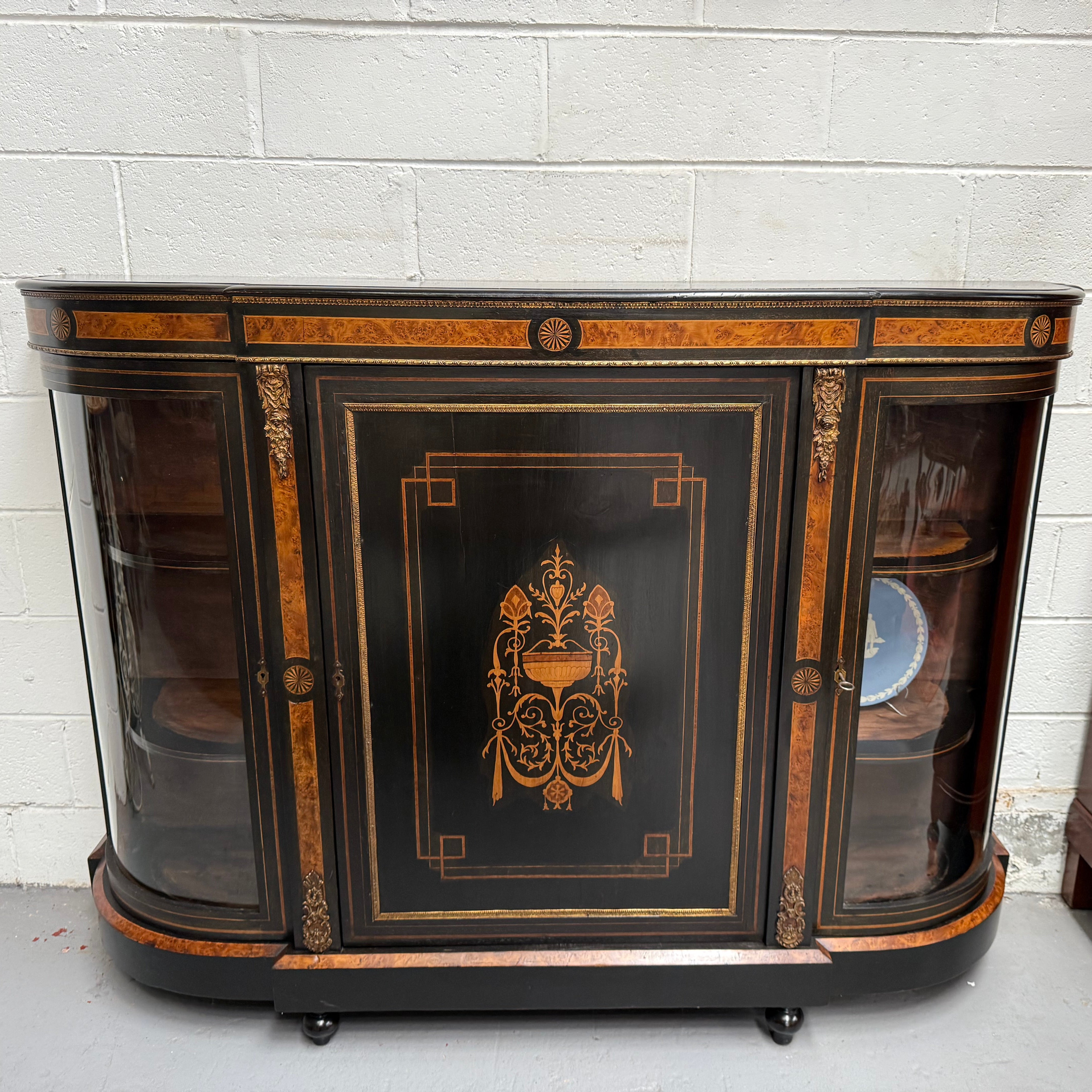 19th Century French Ebonised Credenza | Antique & Vintage | Moonee Ponds Antiques | Australia Wide Delivery