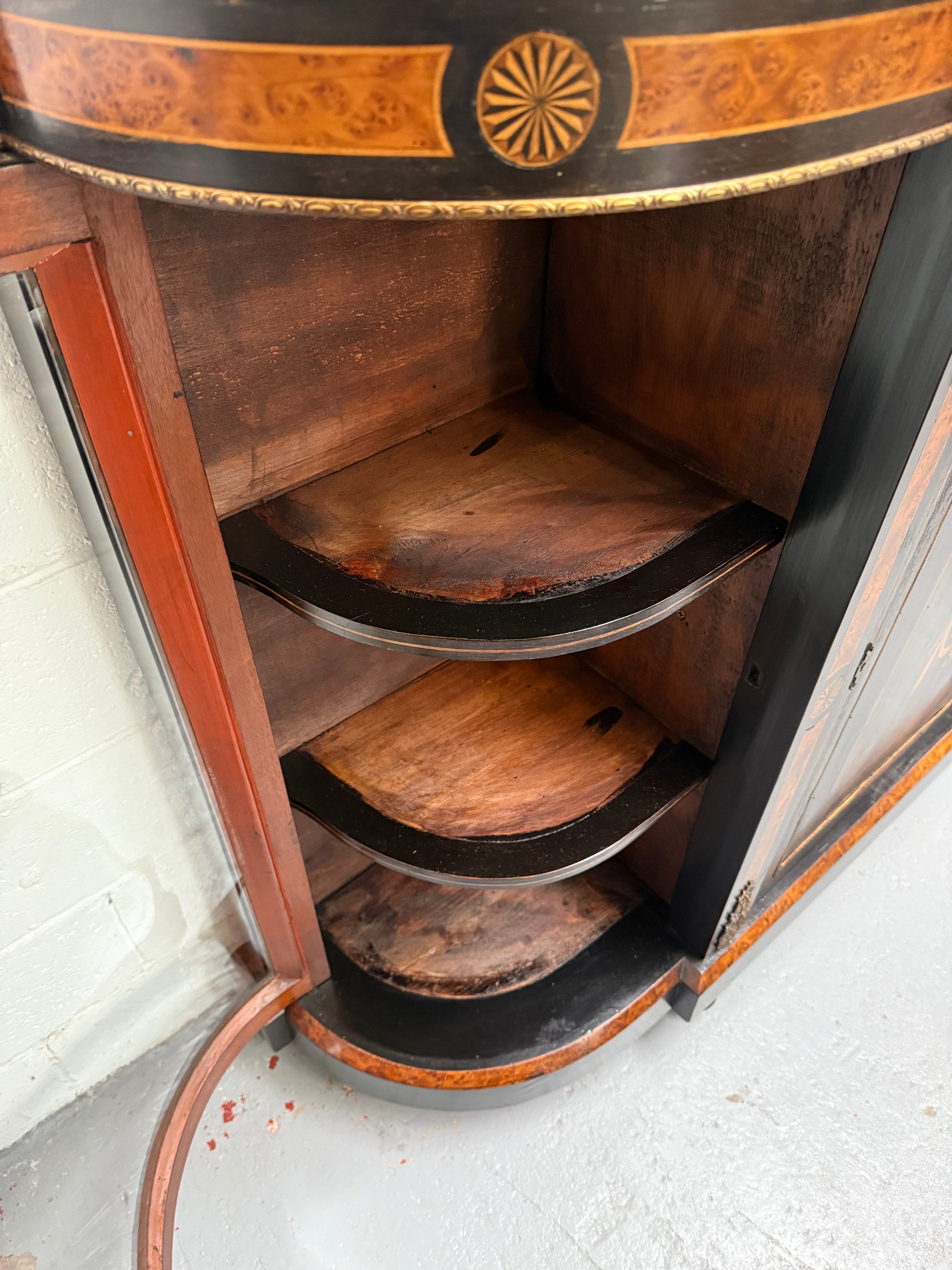 19th Century French Ebonised Credenza | Antique & Vintage | Moonee Ponds Antiques | Australia Wide Delivery