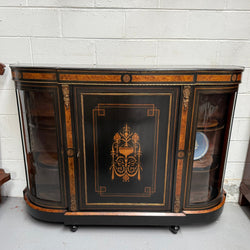 19th Century French Ebonised Credenza | Antique & Vintage | Moonee Ponds Antiques | Australia Wide Delivery