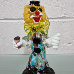 Vintage Murano Style Glass Clown