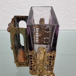 Vintage Bohemian Match Box Holder