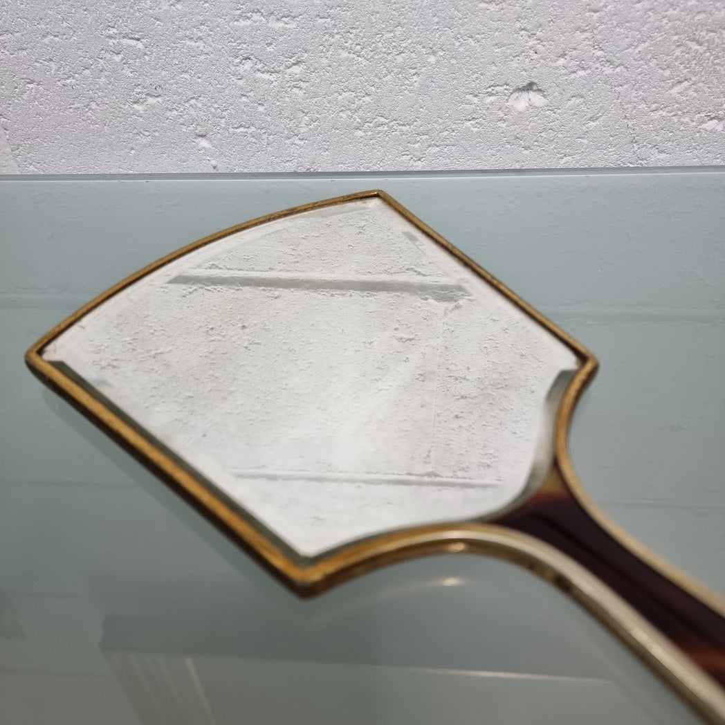 Vintage Tortoiseshell Effect Dressing Table Mirror | Antique & Vintage | Moonee Ponds Antiques | Australia Wide Delivery