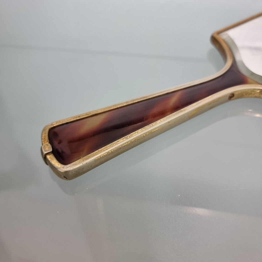 Vintage Tortoiseshell Effect Dressing Table Mirror | Antique & Vintage | Moonee Ponds Antiques | Australia Wide Delivery