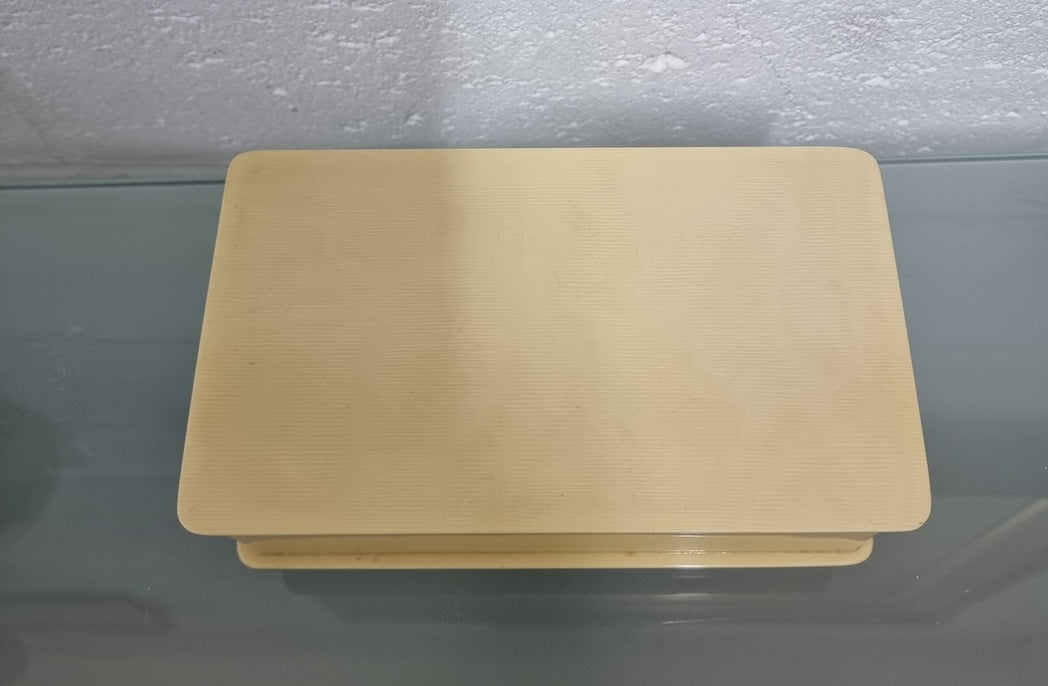 Yellow Xylonite Jewellery Box | Antique & Vintage | Moonee Ponds Antiques | Australia Wide Delivery