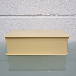 Yellow Xylonite Jewellery Box