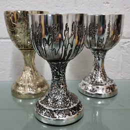 3 Vintage Mid Century Modern Don Sheil Goblets