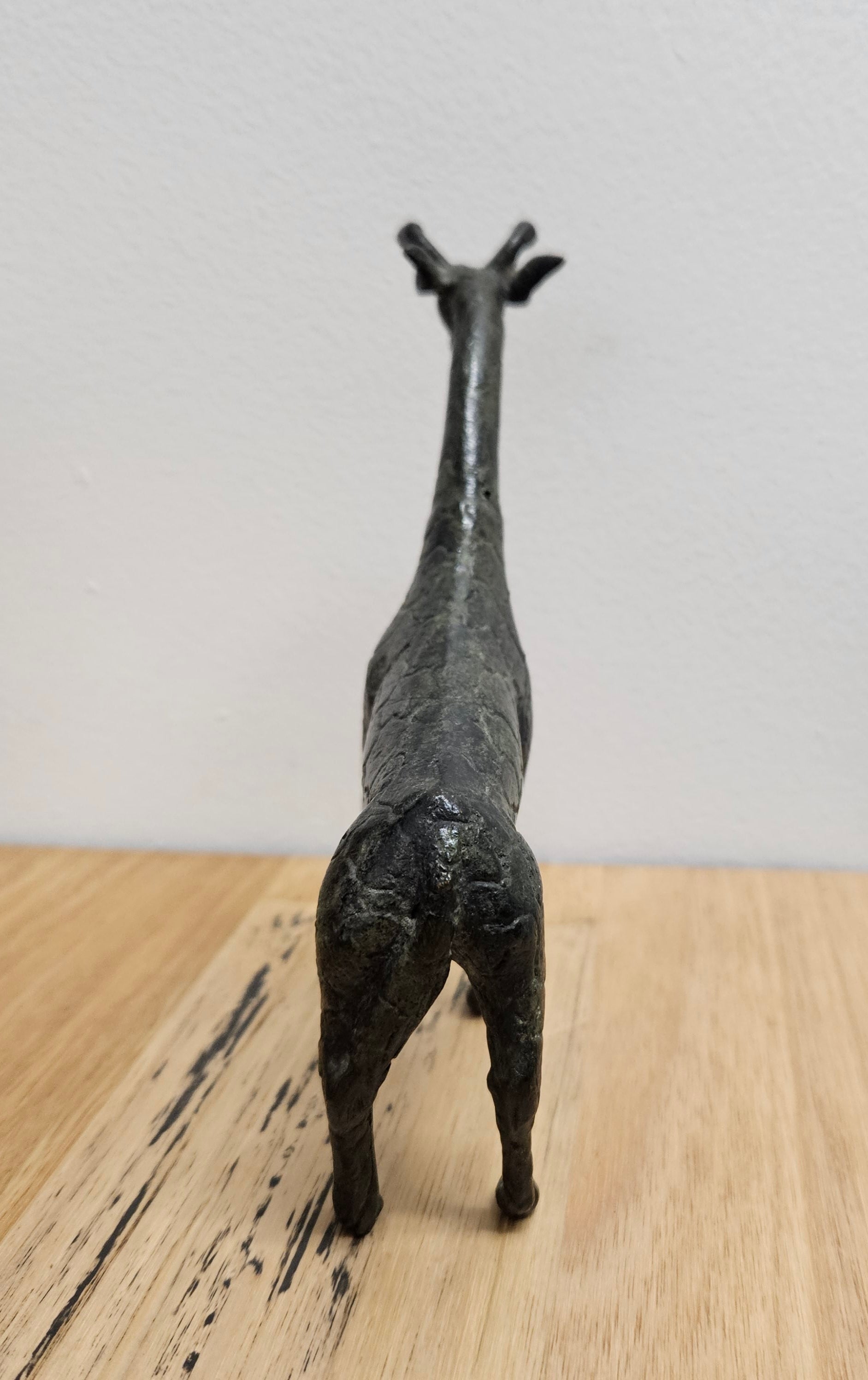 Vintage Kenyan Bronze Giraffe Figure | Antique & Vintage | Moonee Ponds Antiques | Australia Wide Delivery